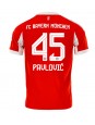 Bayern Munich Aleksandar Pavlovic #45 Domaci Dres 2025-26 Kratak Rukavima